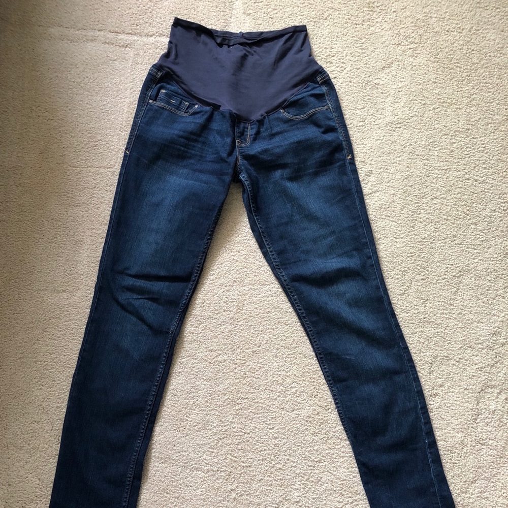 Maternity denim jeans